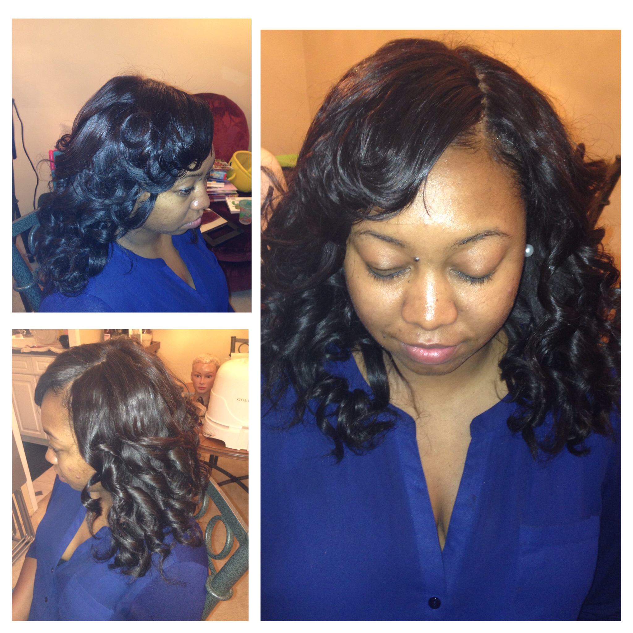Closure Sew In No Hair Left Out 120 Polished Crown